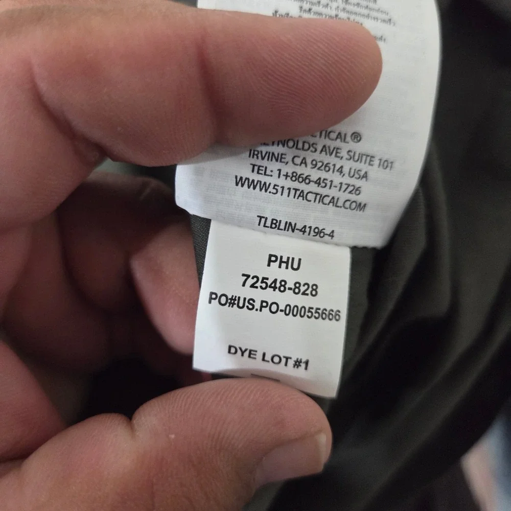 5.11 Tactical Shirt Men XL Jackson Long Sleeve  Olive Green Ready Pocket - Picture 12 of 13